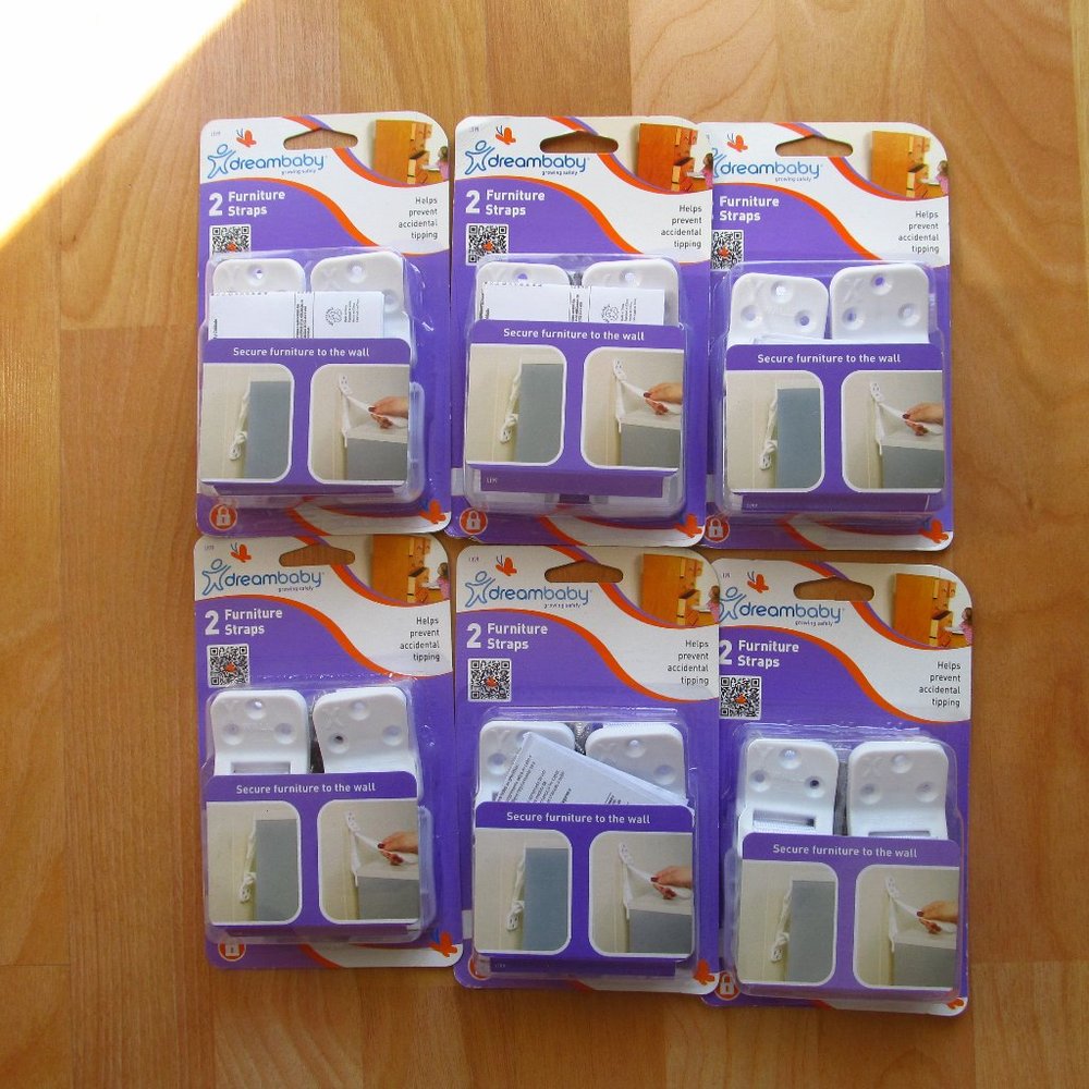 Dreambaby furniture straps Lot of 6
